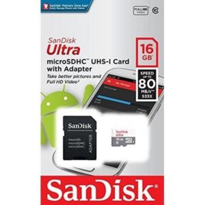 Cartão de Memória SD 16GB - Sandisk
