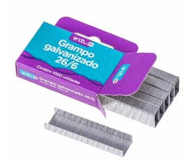 Grampo Para Grampeador 26/6- Onda