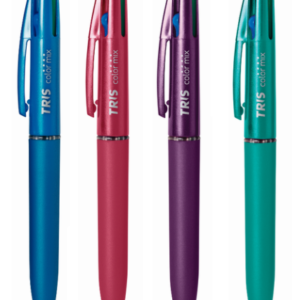 Caneta Esferográfica 4 Cores Colormix Matte - Tris