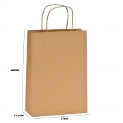 Sacola Kraft 37x13,5x45 cm